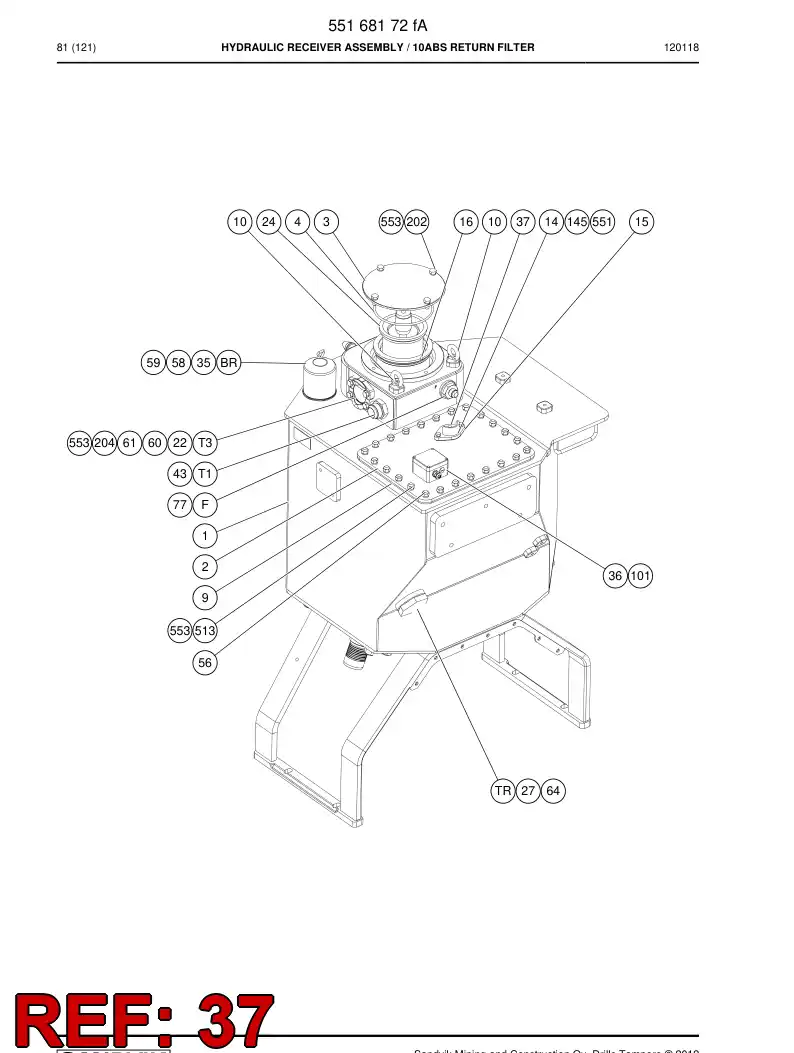 552 158 88 INTERRUPTOR, NIVEL - drawing