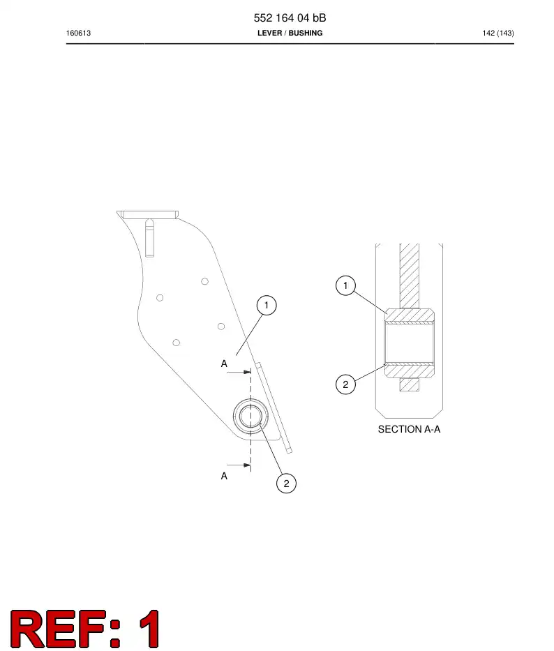55216291b 552 162 91b Welding assembly - Sandvik Technical Drawing