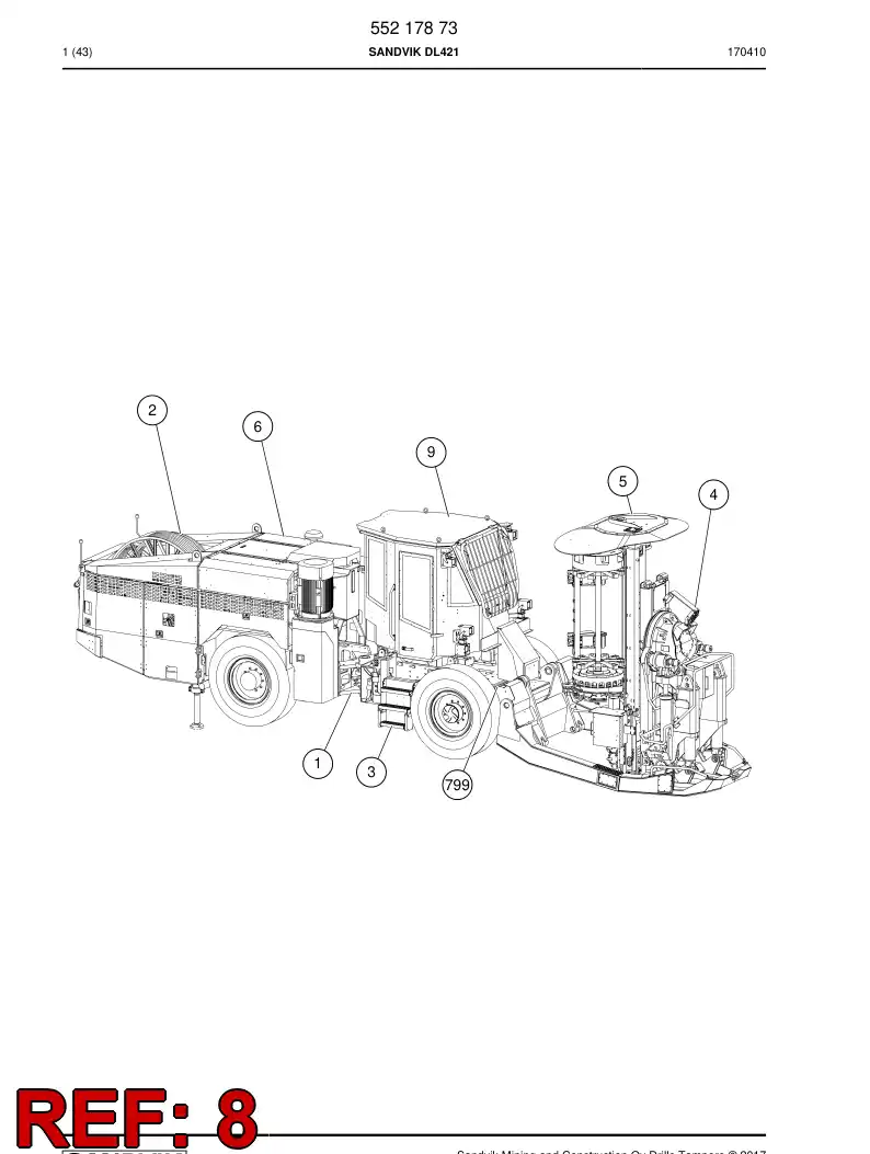 55217869e 552 178 69e Option module - Sandvik Technical Drawing