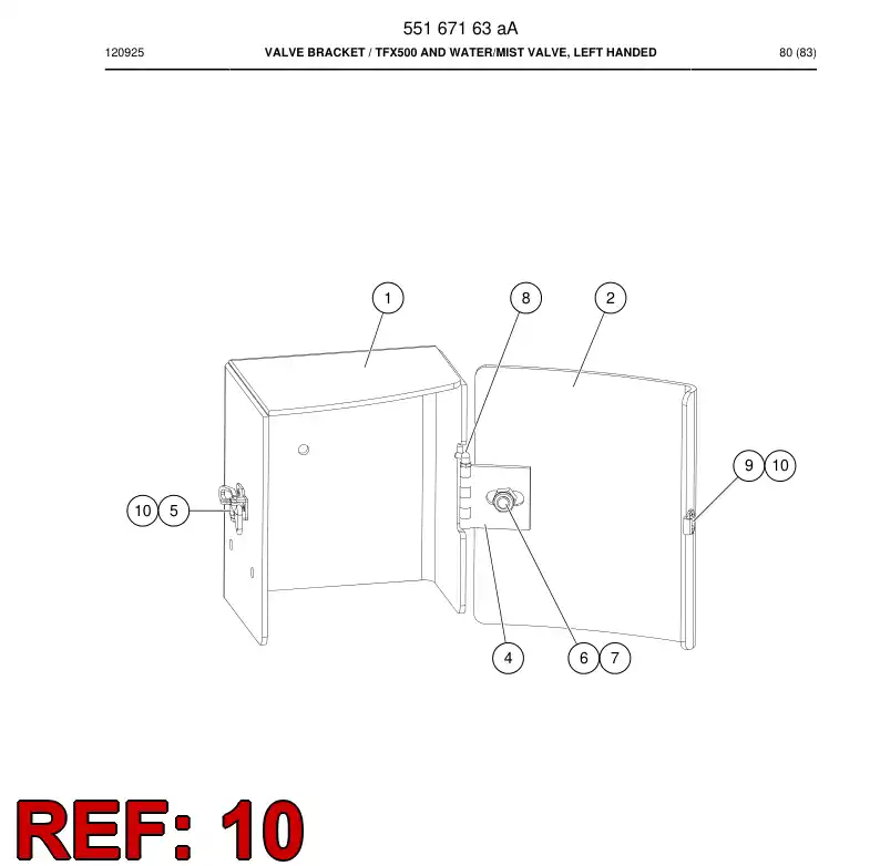 55218060 552 180 60 Slotted countersunk flat head screw - Sandvik Technical Drawing