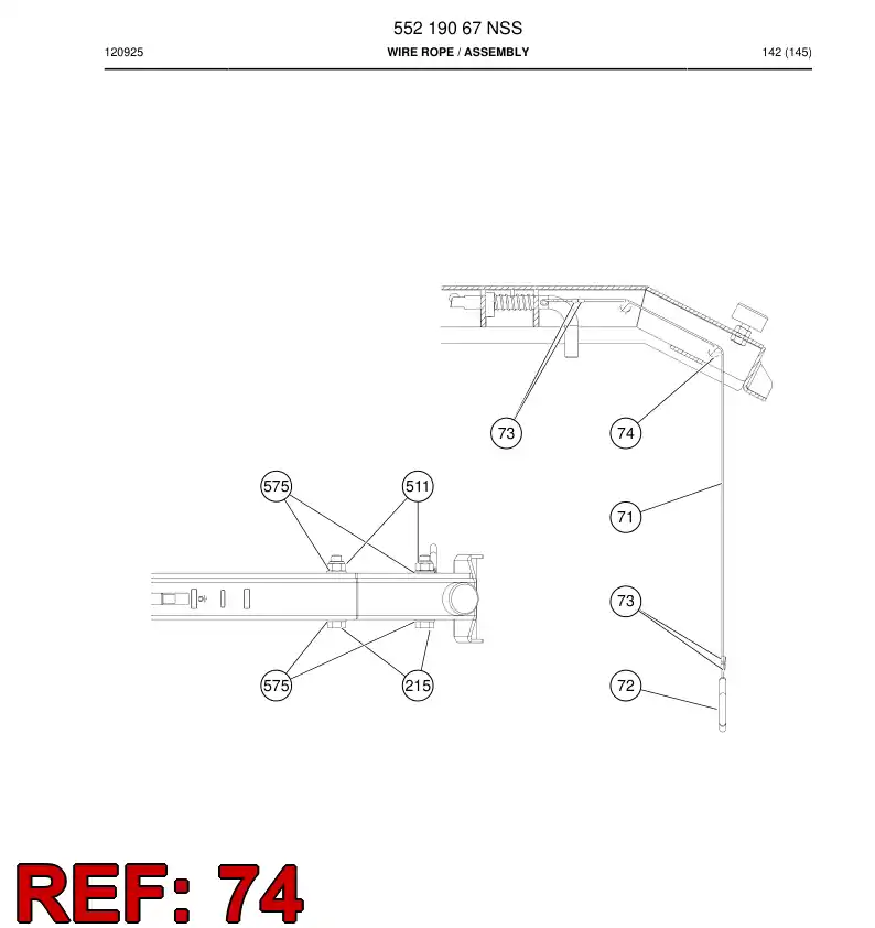 552 180 61 BUSHING - drawing