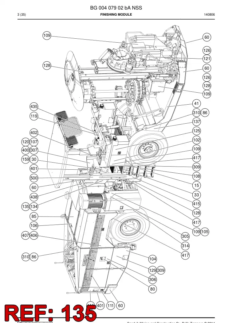 55219101a 552 191 01a Sign - Sandvik Technical Drawing