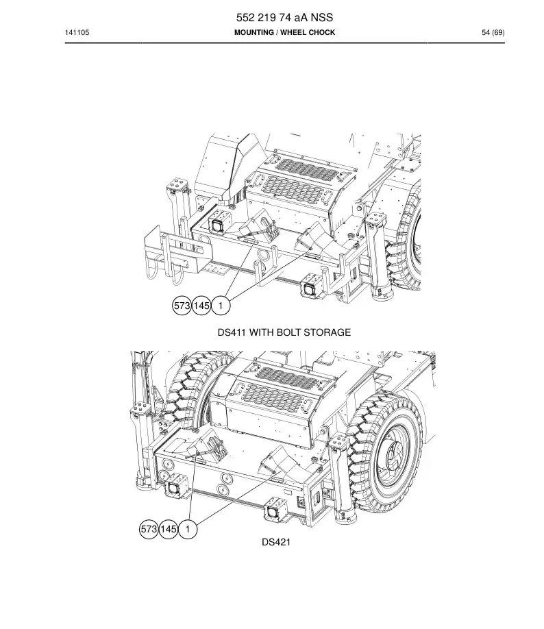 55221974a 552 219 74a MONTAGEM - Sandvik Technical Drawing