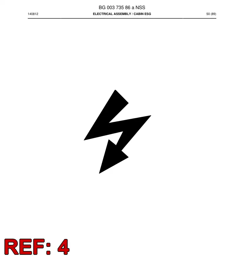 55222100 552 221 00 Wiring Kit - Sandvik Technical Drawing