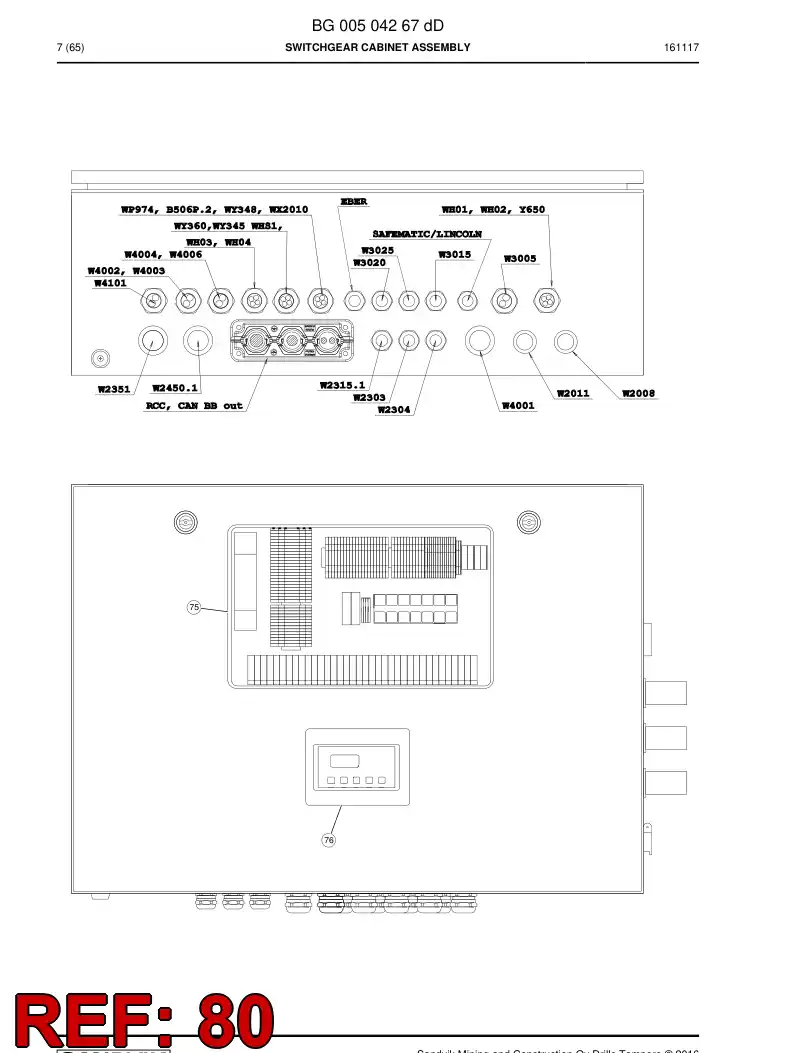 55223016 552 230 16 Accessories, Connector - Sandvik Technical Drawing