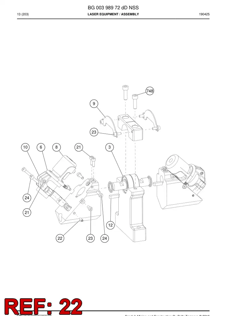 55223317 552 233 17 Hexagon socket set screw - Sandvik Technical Drawing