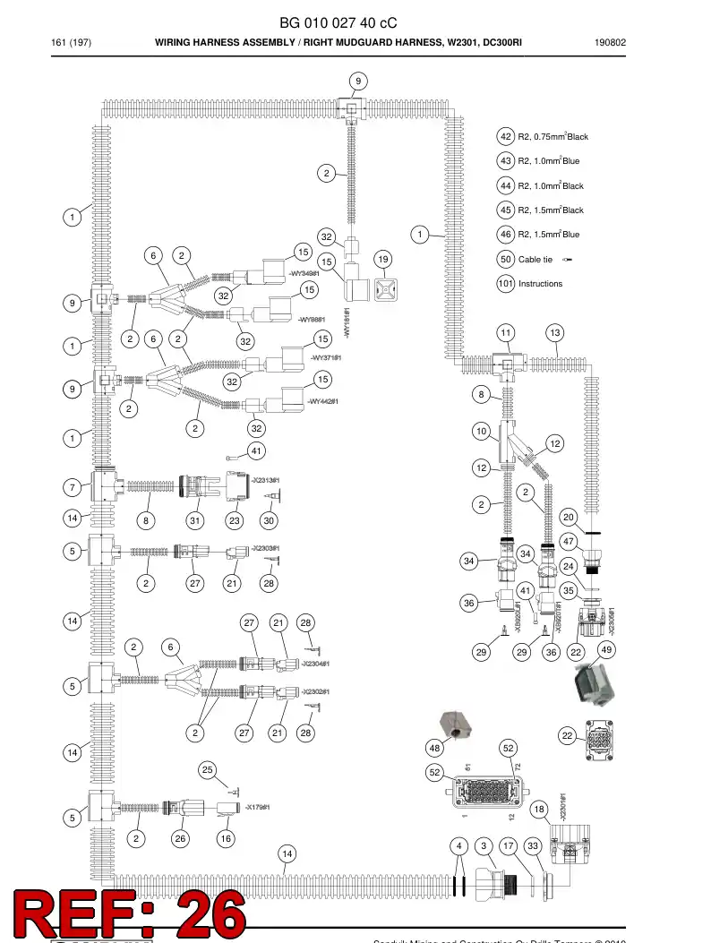 55224541 552 245 41 Accessories, Connector - Sandvik Technical Drawing