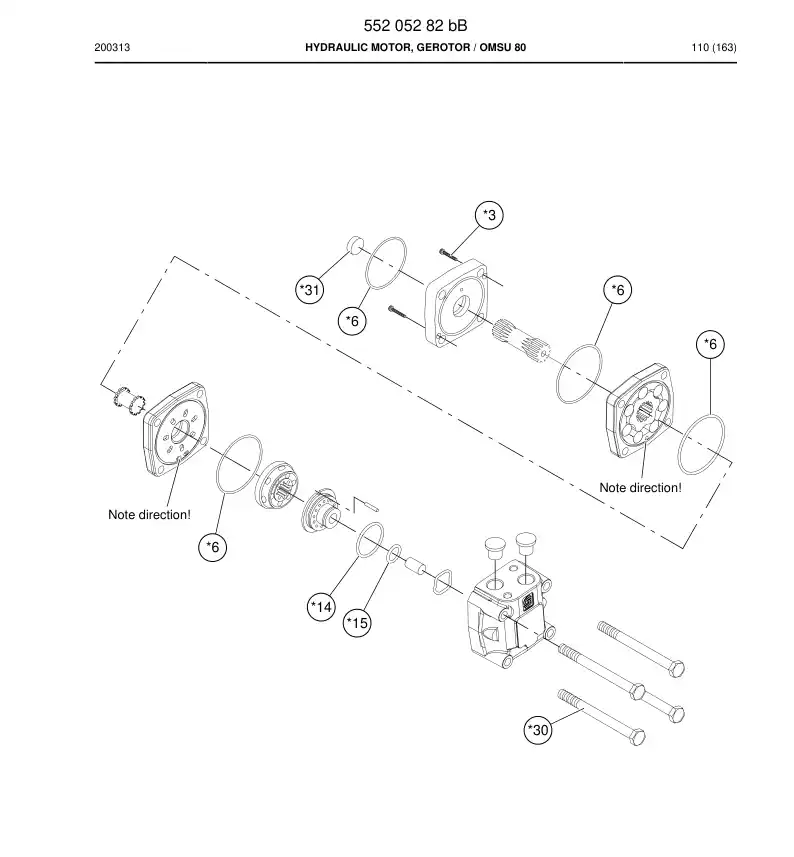 55226309 552 263 09 Bolt, Hexagon - Sandvik Technical Drawing