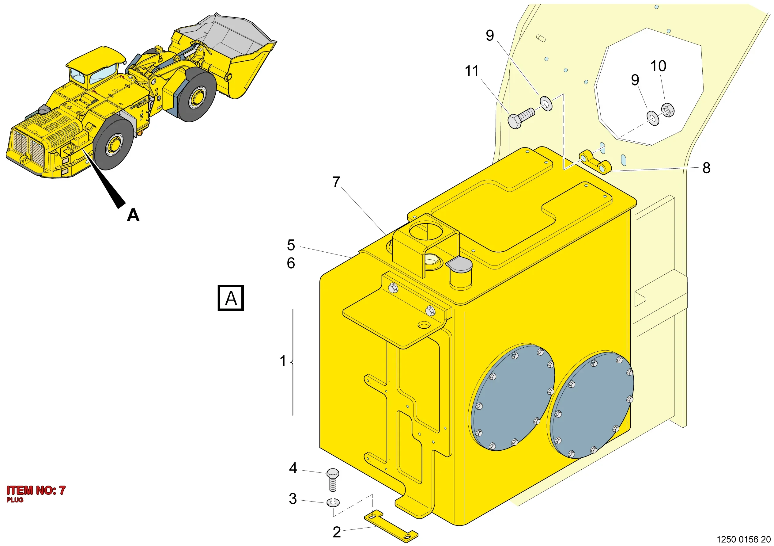 5530 7895 00 PLUG - Technical Drawing