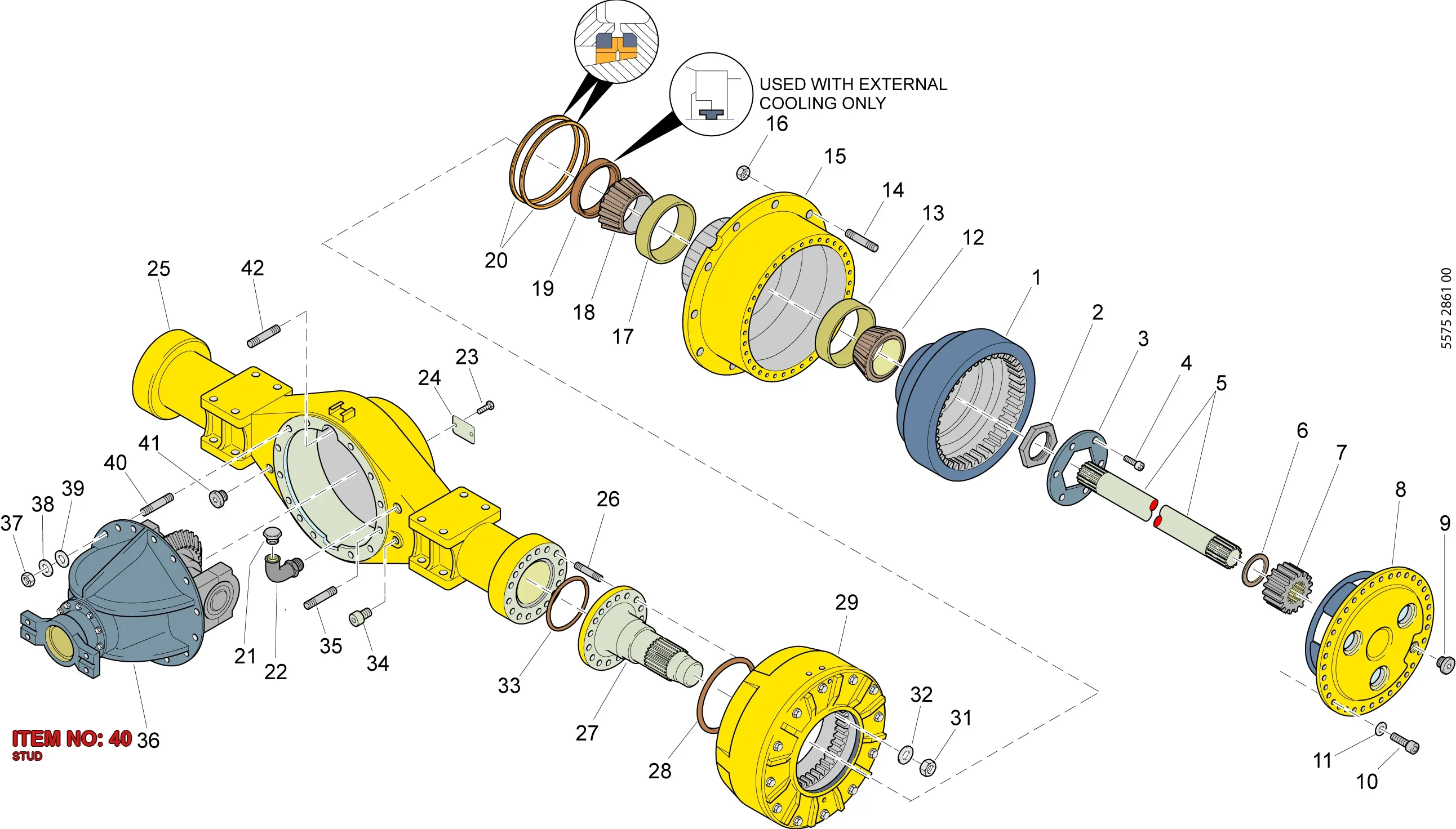 5533 1191 00 STUD - Technical Drawing