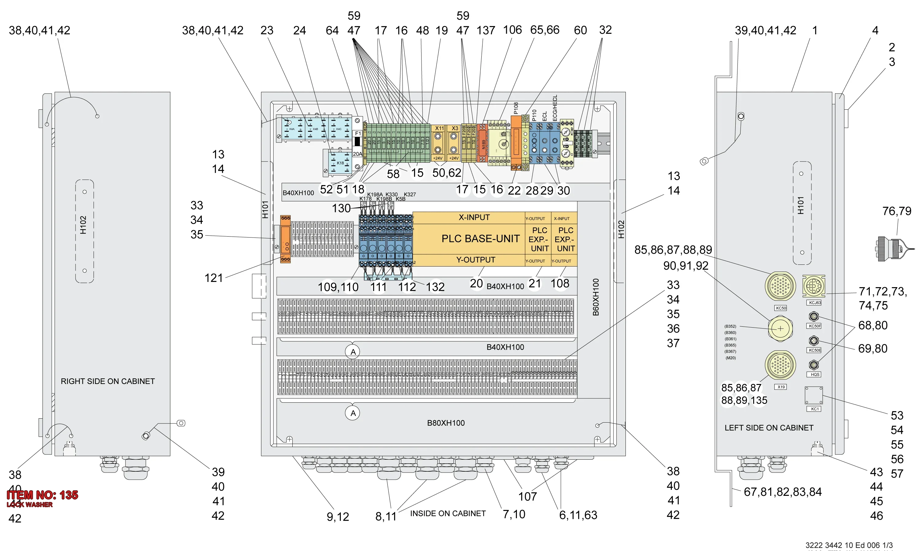 5534 6654 00 LOCK WASHER - Technical Drawing