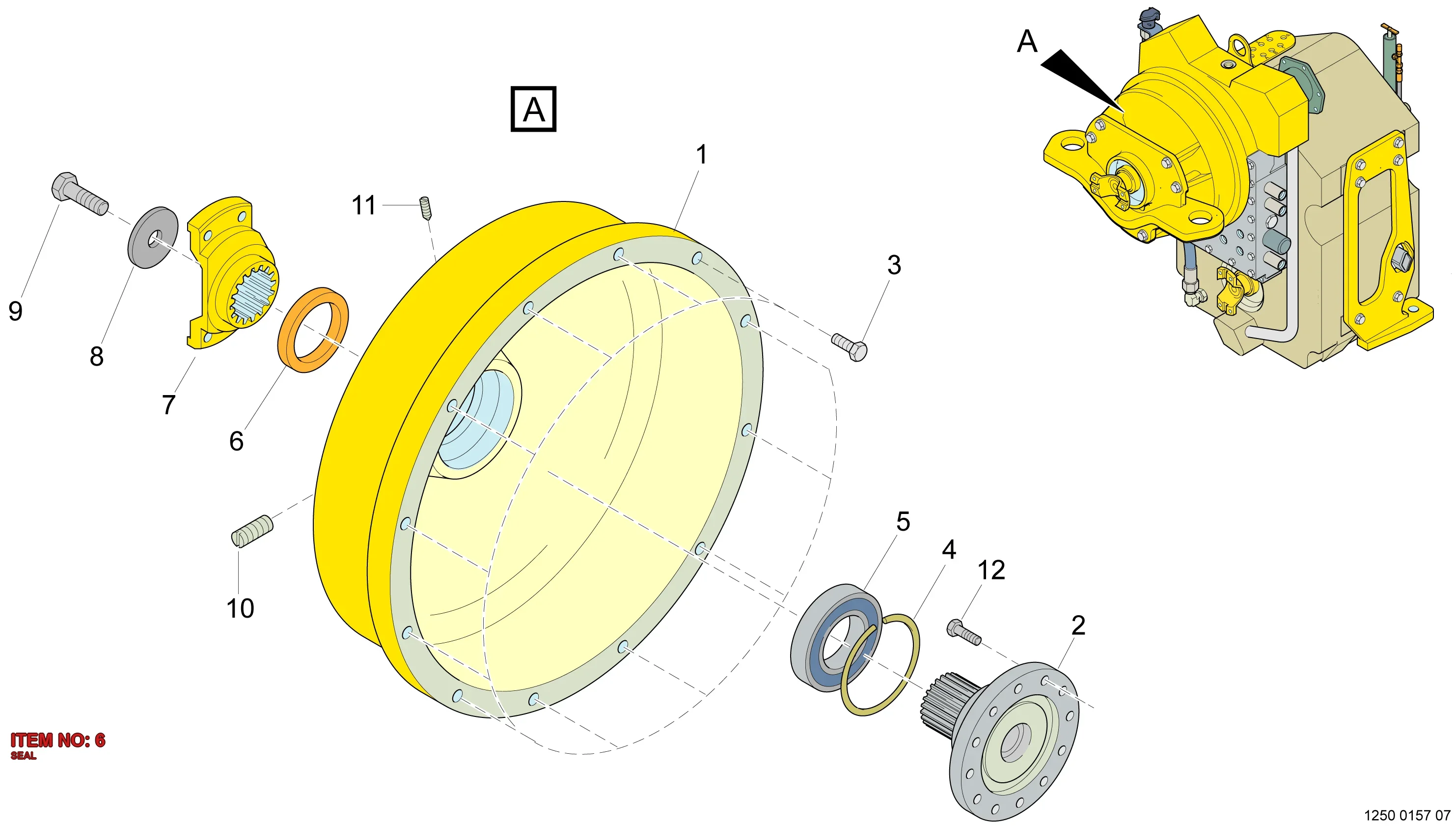 5535 9562 00 SEAL - Technical Drawing