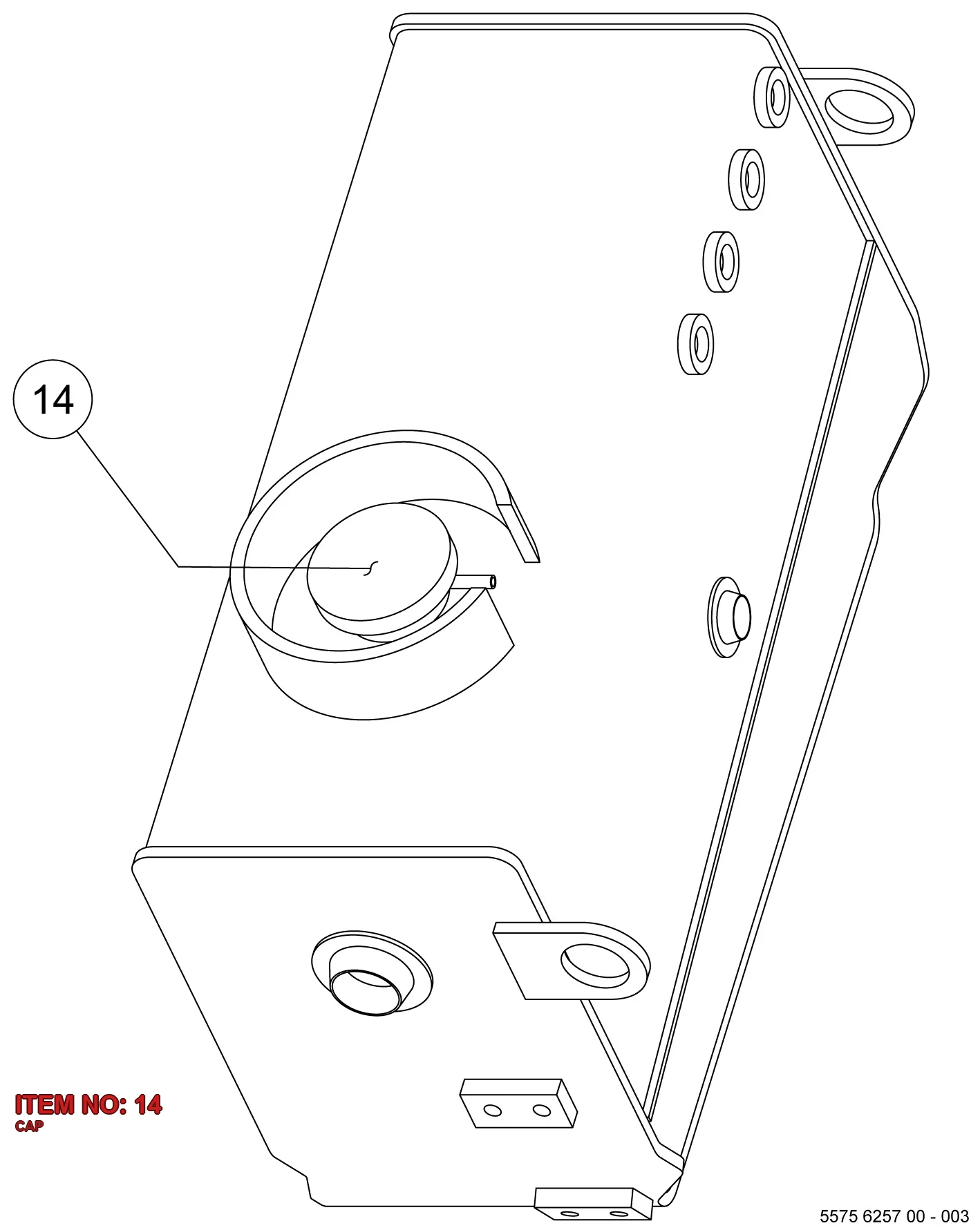 5537 1708 00 CAP - Technical Drawing