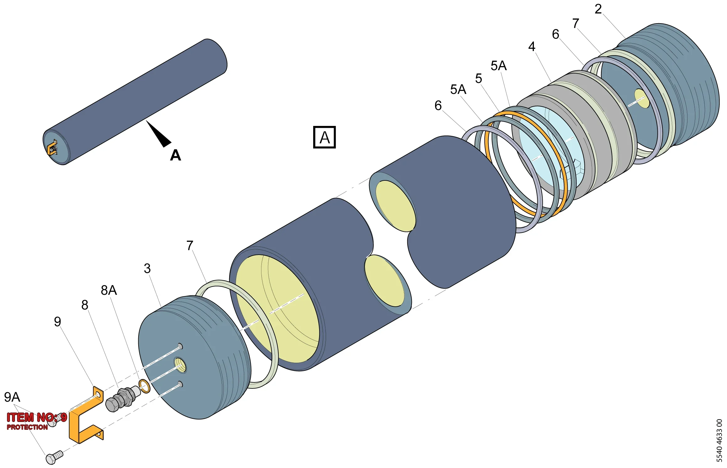 5537 2622 00 PROTECTION - Technical Drawing