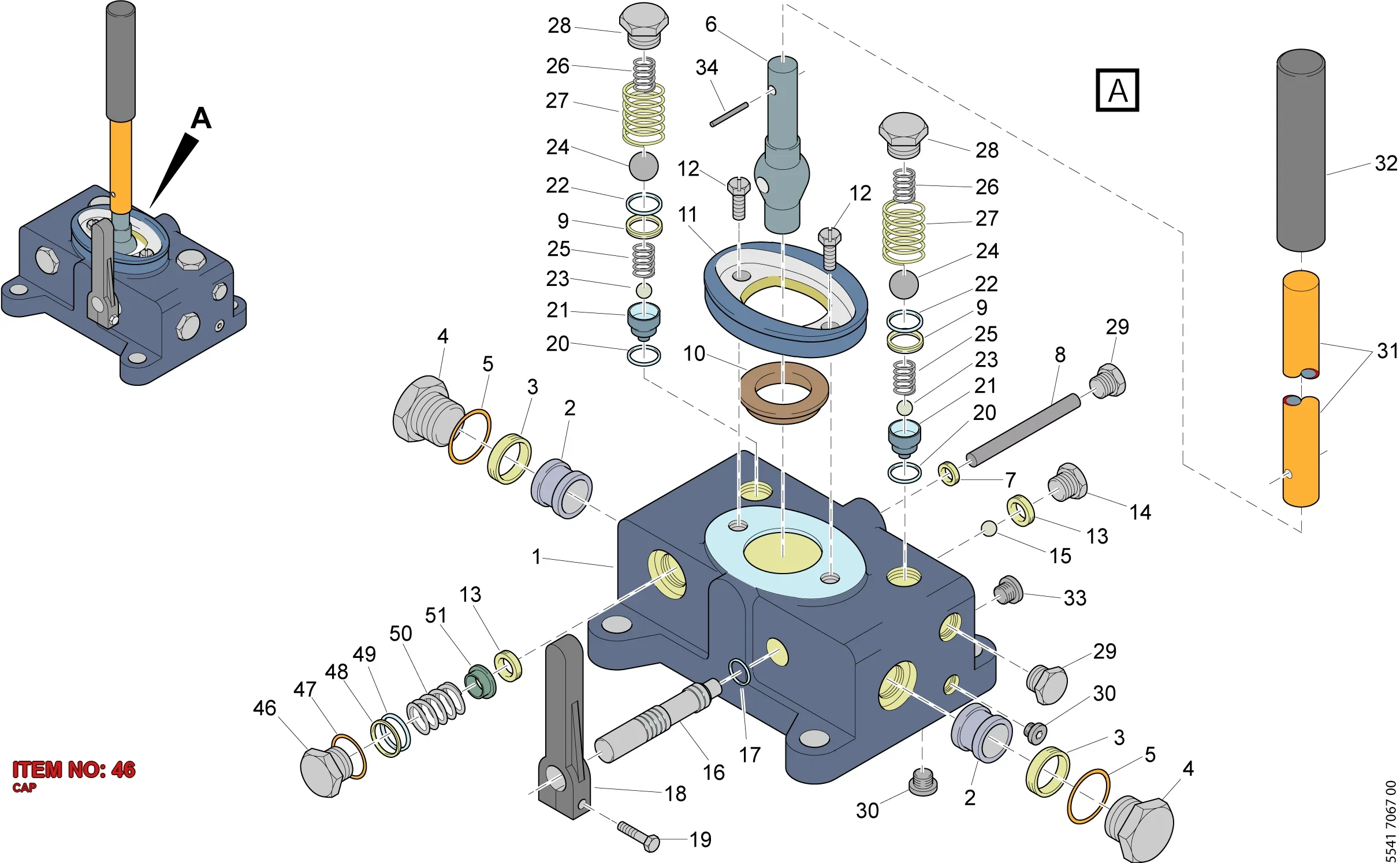5537 5015 00 CAP - Technical Drawing