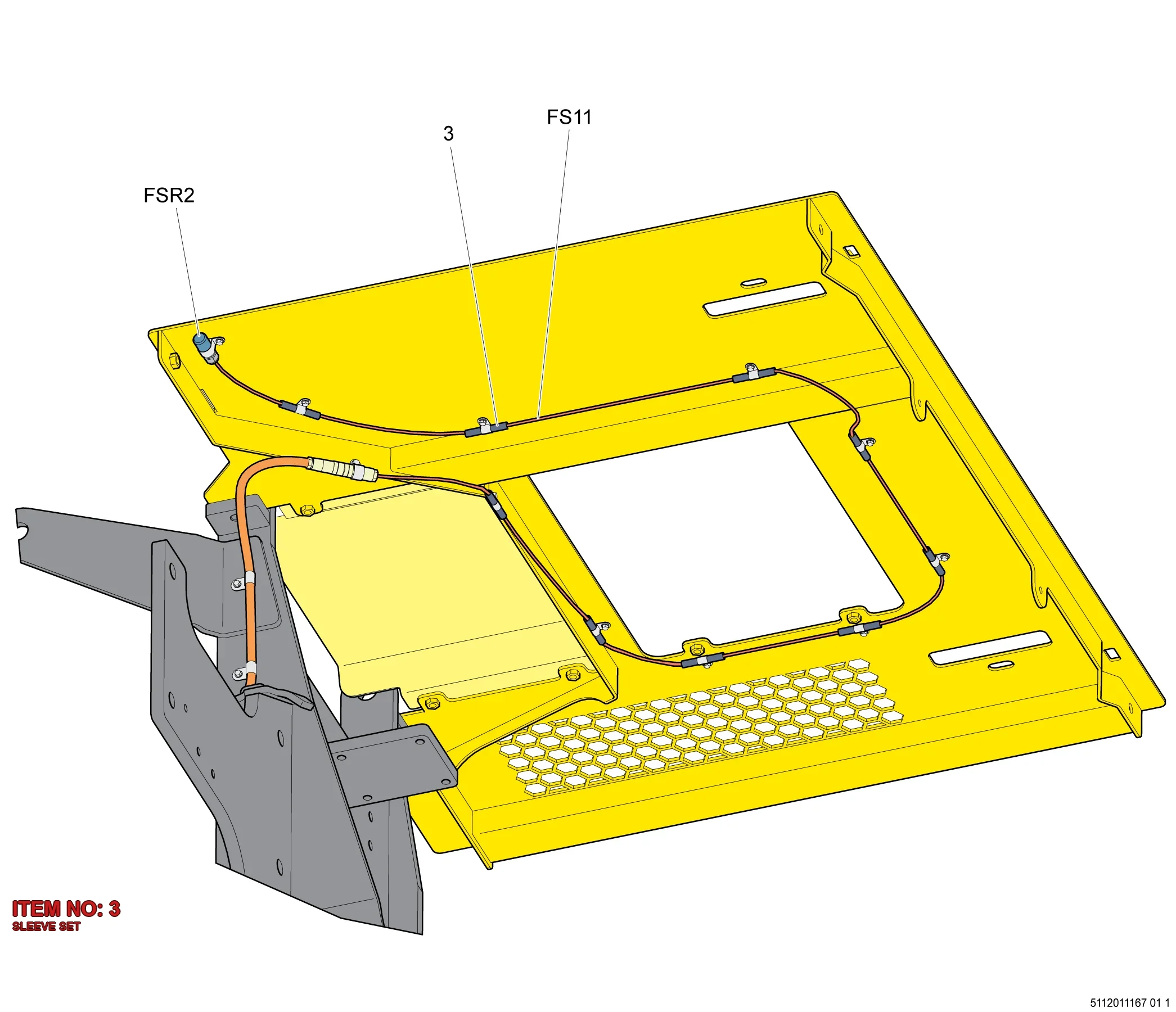 5537 6487 00 SLEEVE SET - Technical Drawing