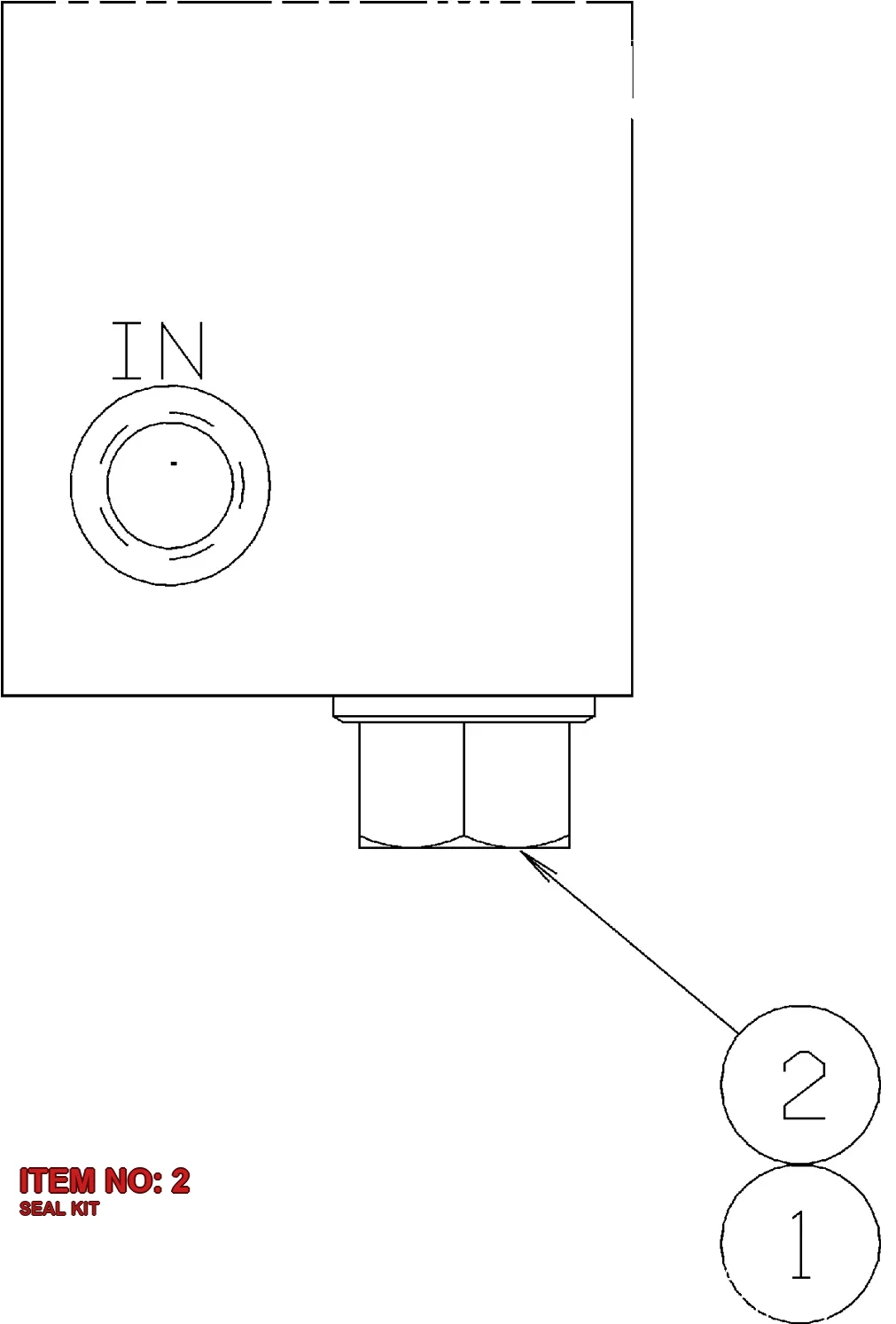 5540 0913 00 SEAL KIT - Technical Drawing