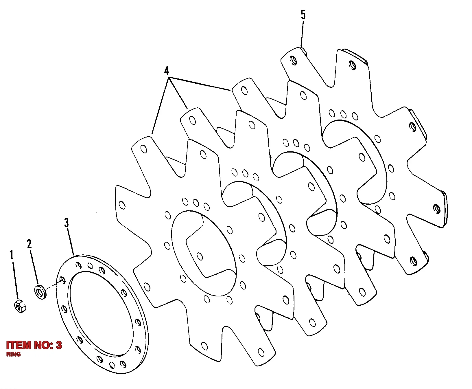 5540 2259 00 RING - Technical Drawing