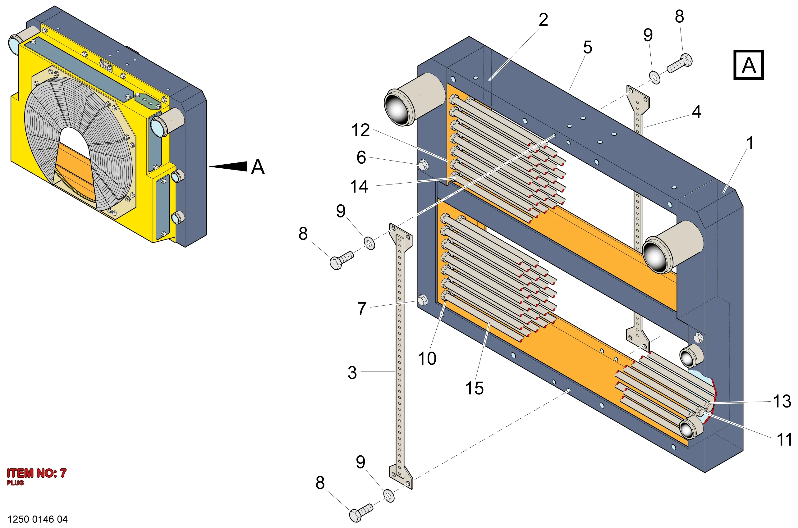 5540 4345 00 PLUG - Technical Drawing