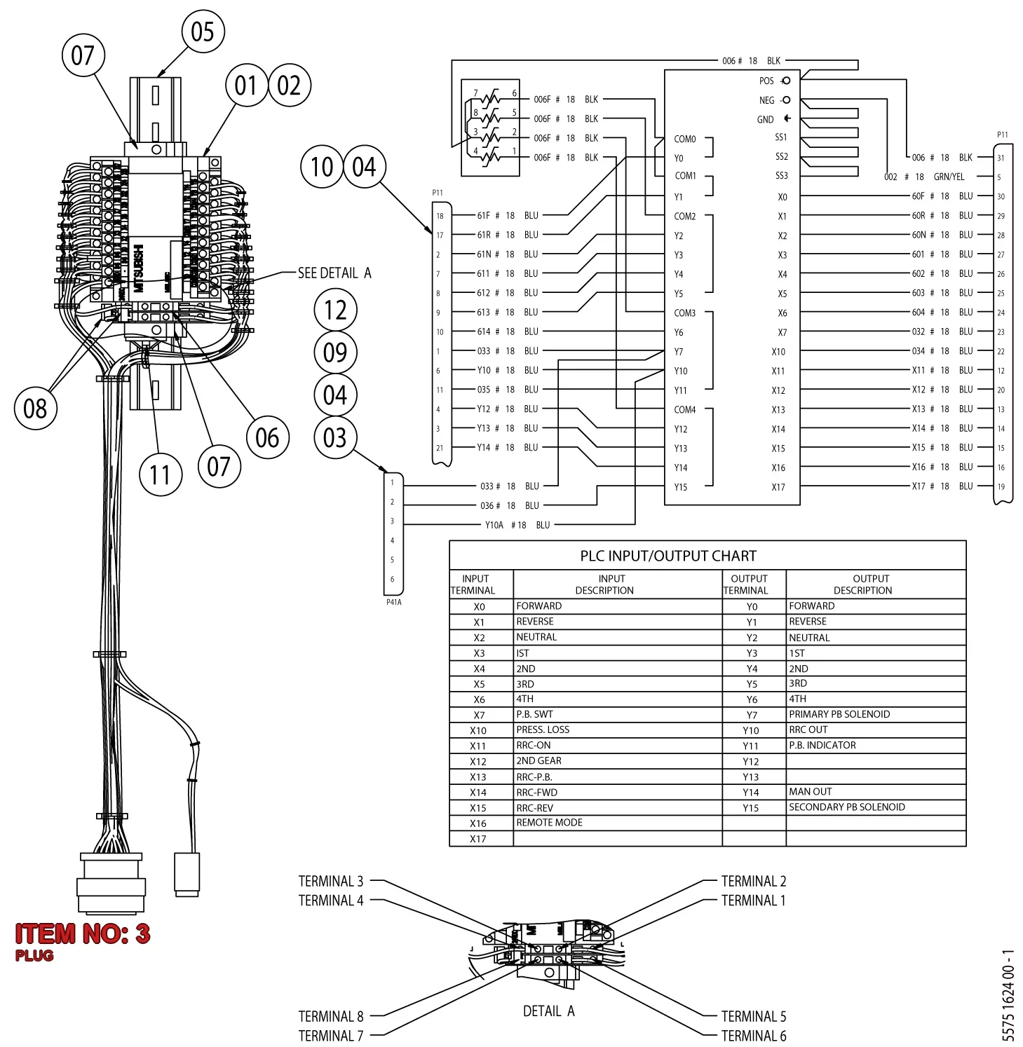 5540 8597 00 PLUG - Technical Drawing