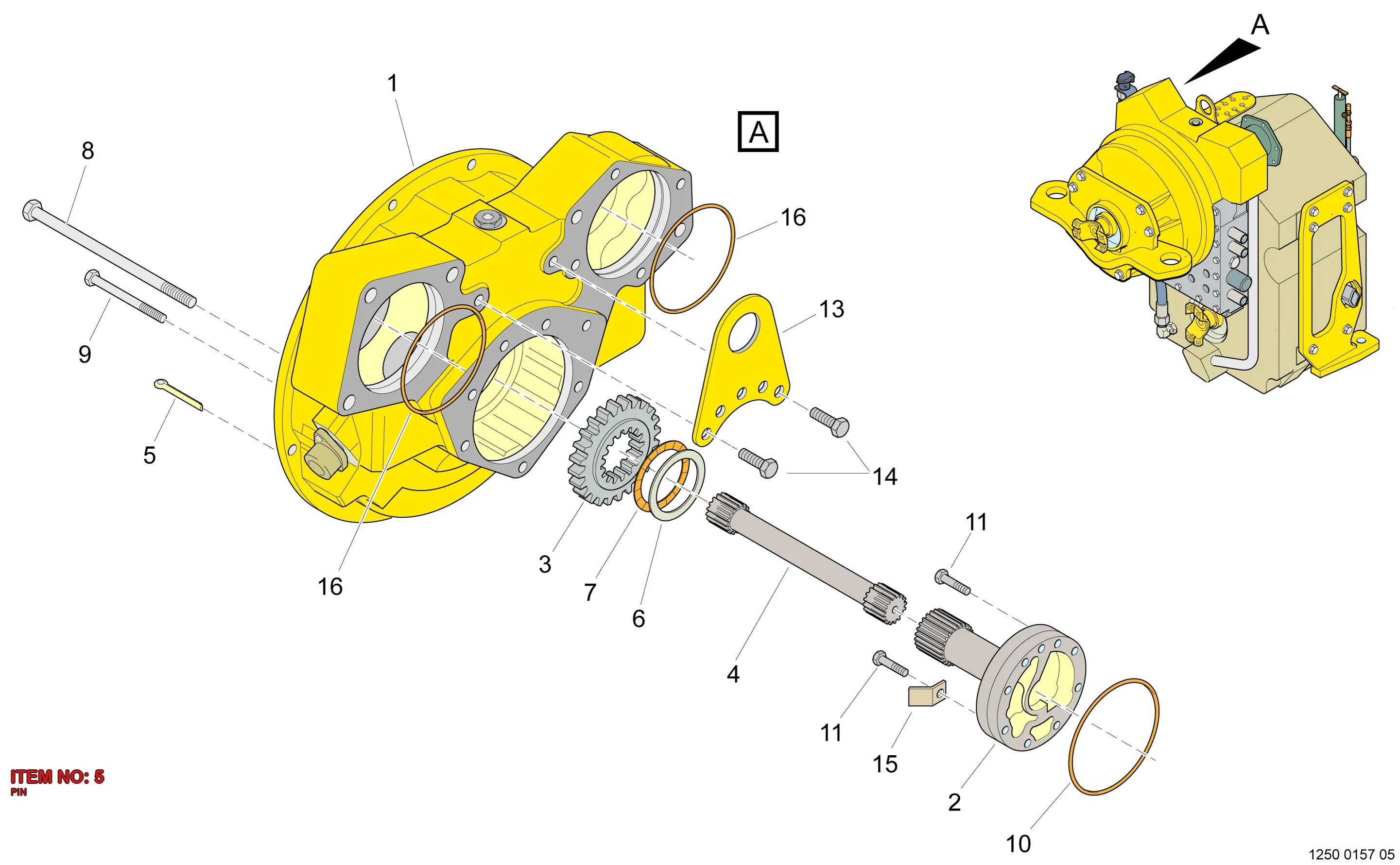 5540 9784 00 PIN - Technical Drawing