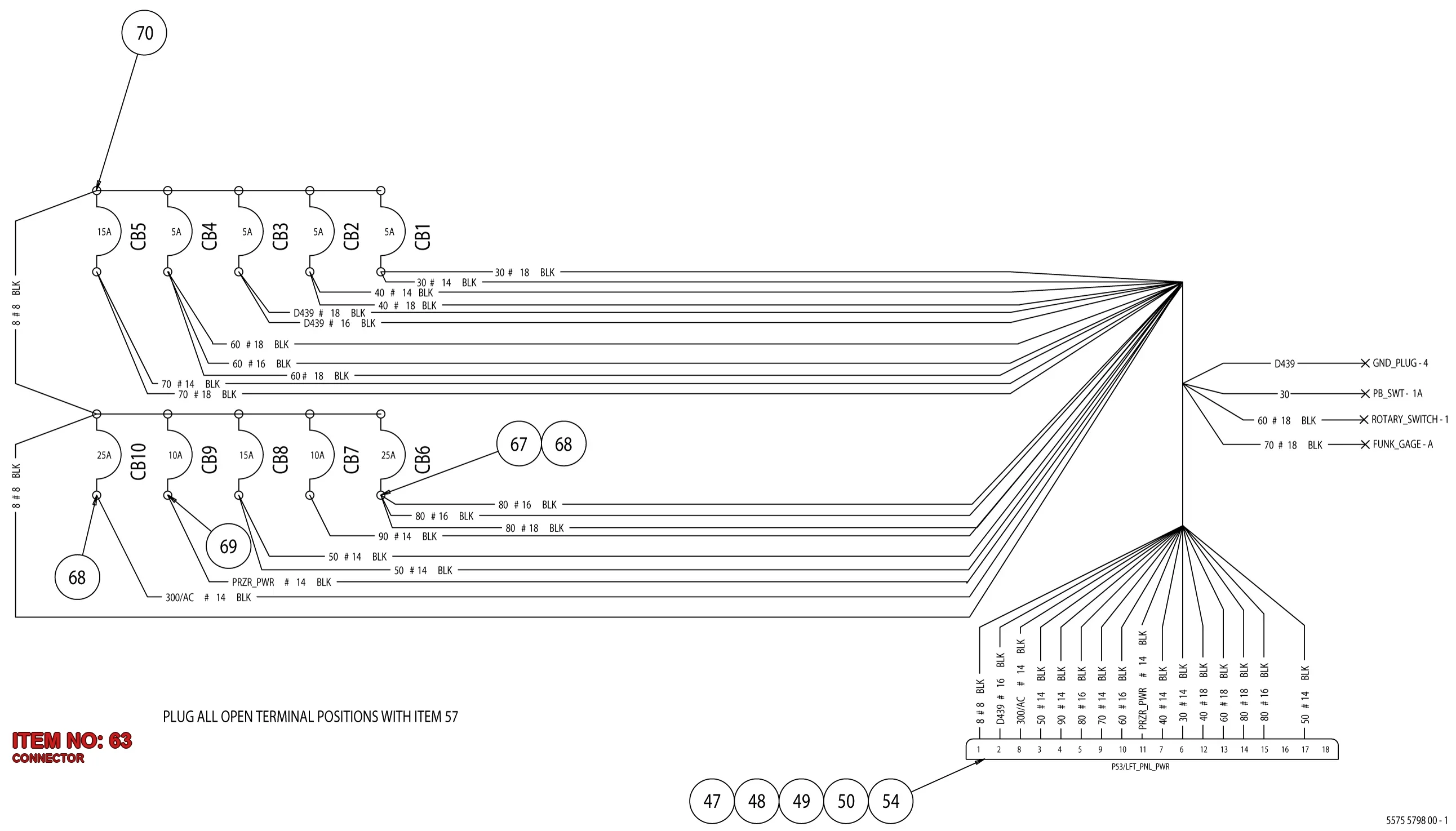 5541 0082 00 CONNECTOR - Technical Drawing