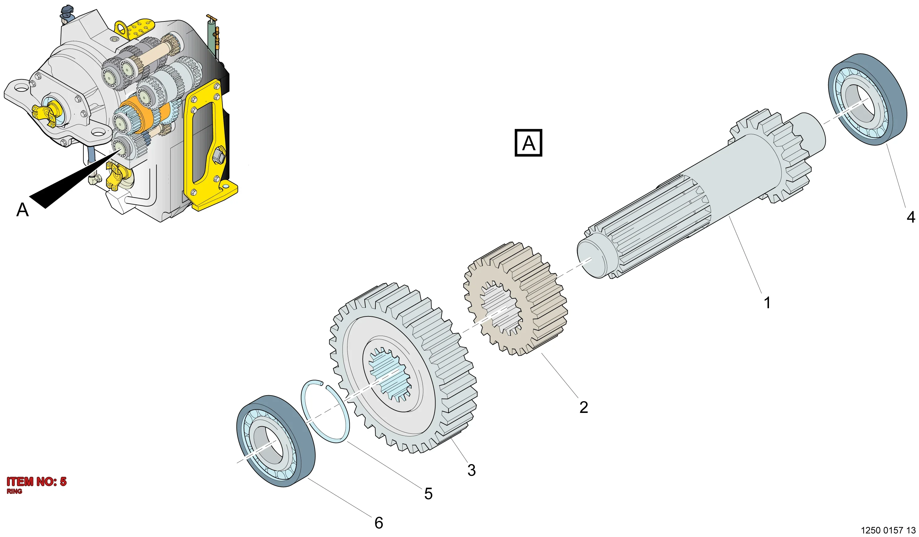 5542 0114 00 RING - Technical Drawing
