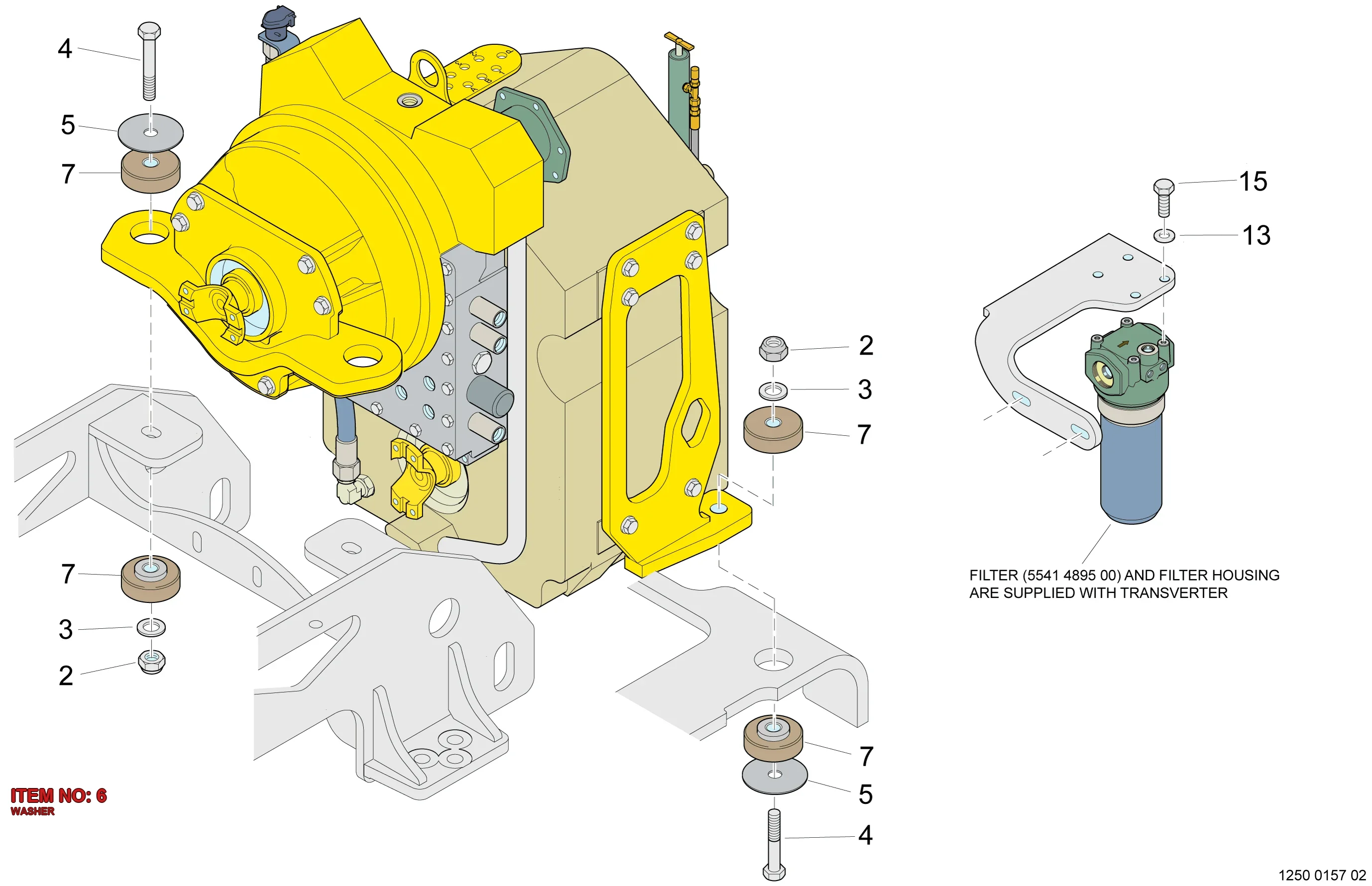 5573 4714 00 WASHER - Technical Drawing