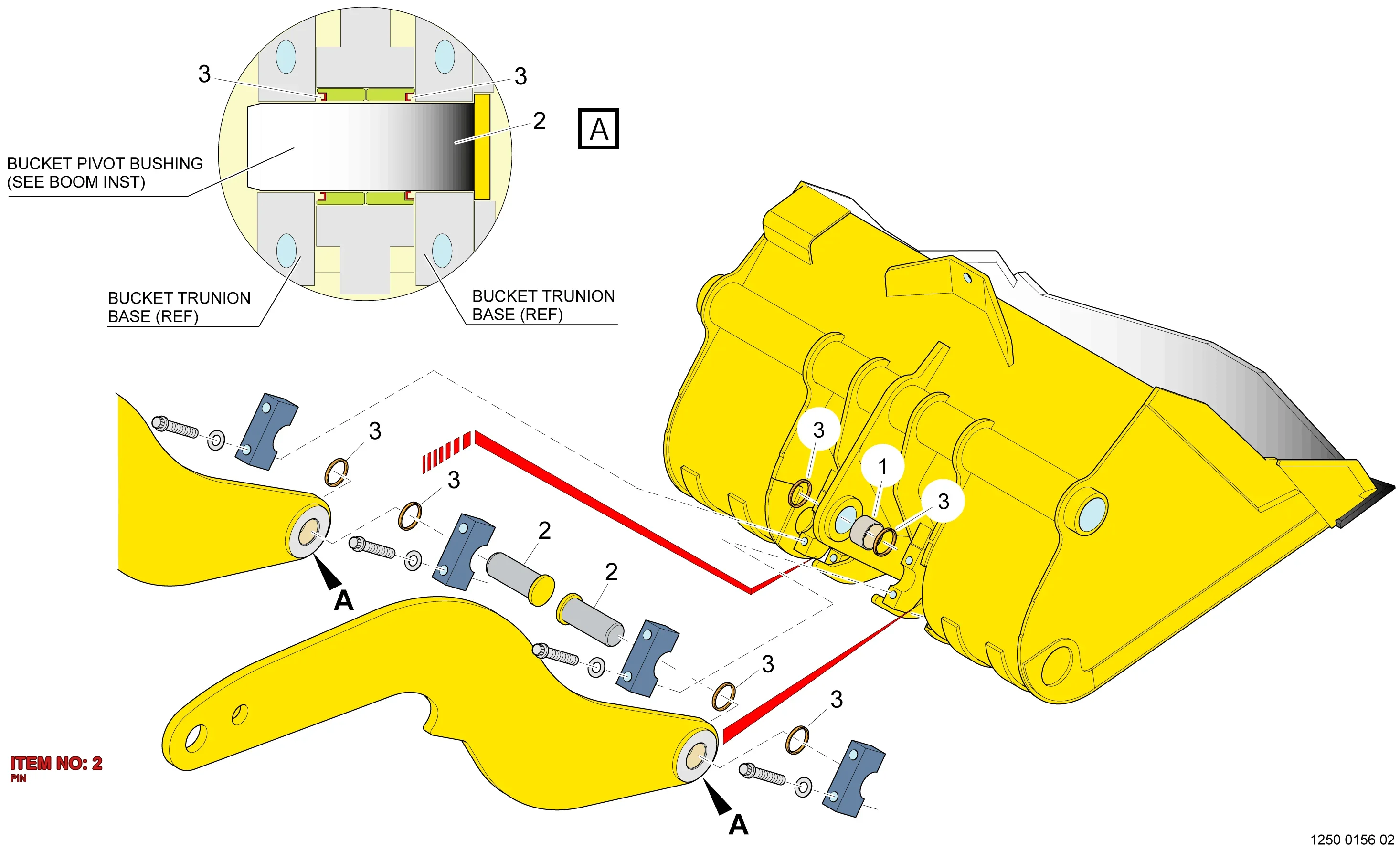 5575 0009 00 PIN - Technical Drawing