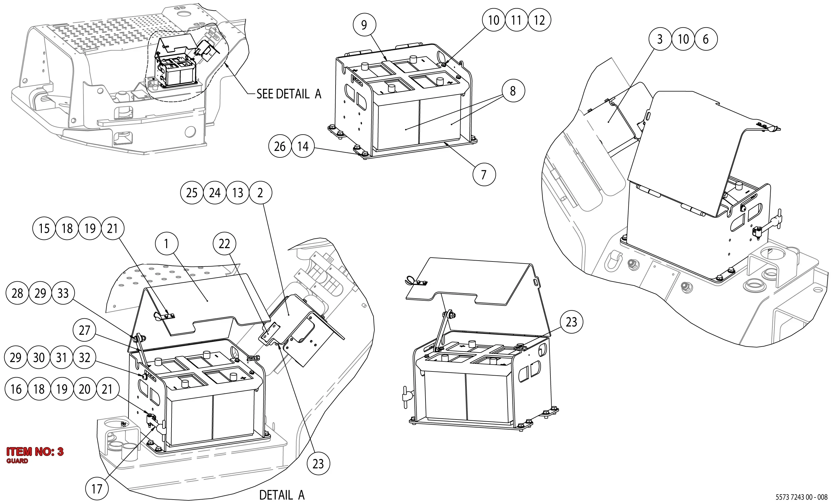 5575 5316 00 GUARD - Technical Drawing