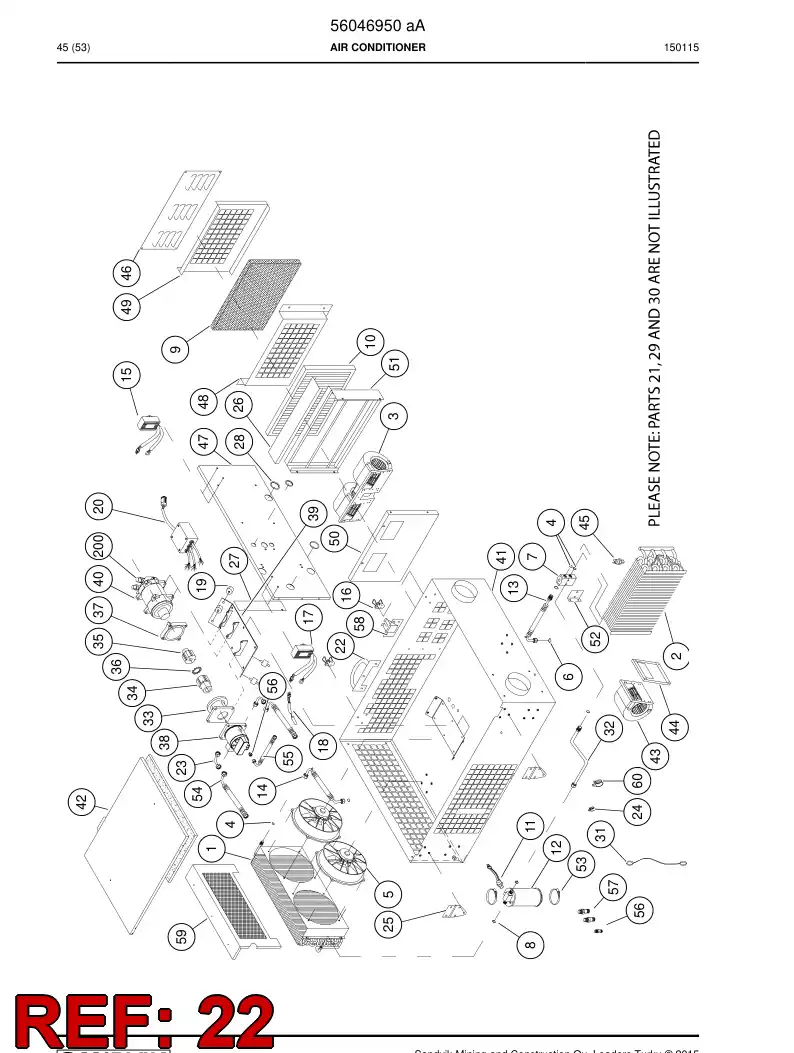 56004494 560 044 94 Collar, Sleeve - Sandvik Technical Drawing