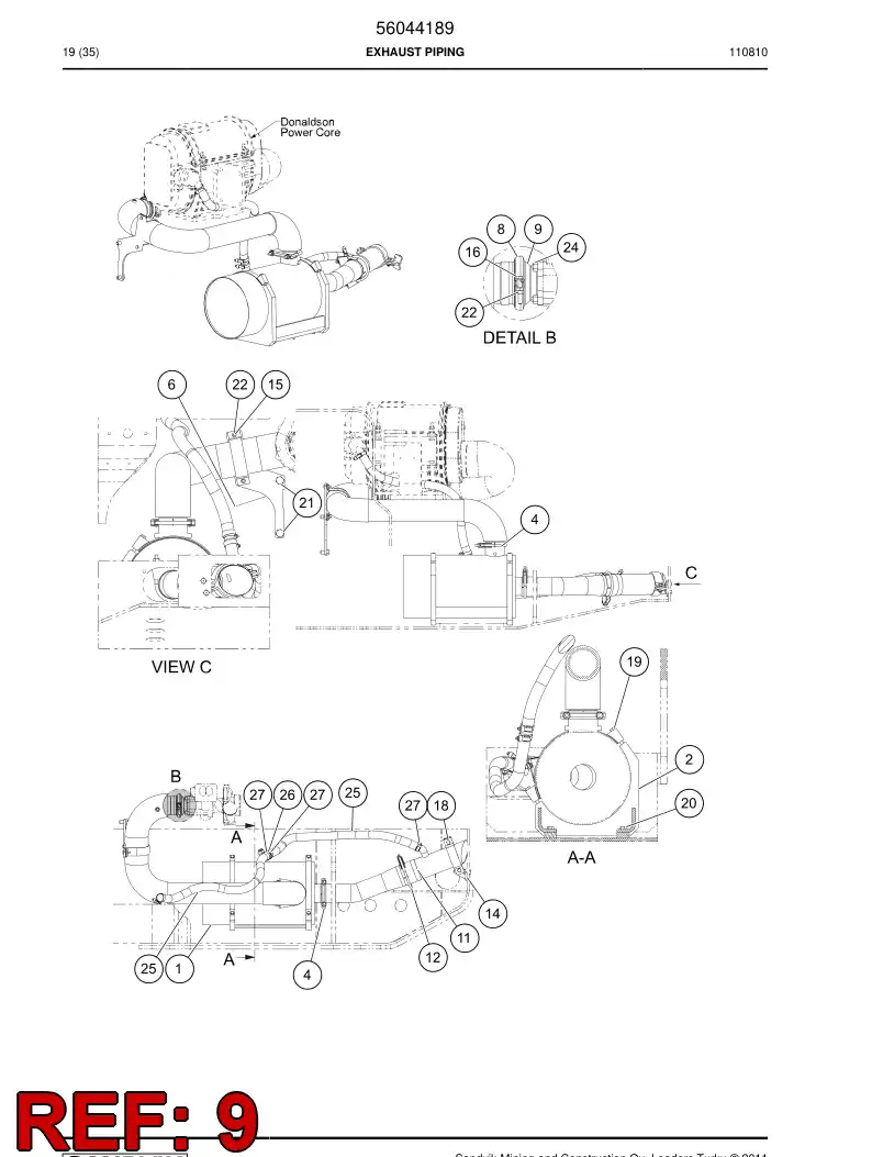 56007278 560 072 78 Connecting piece - Sandvik Technical Drawing