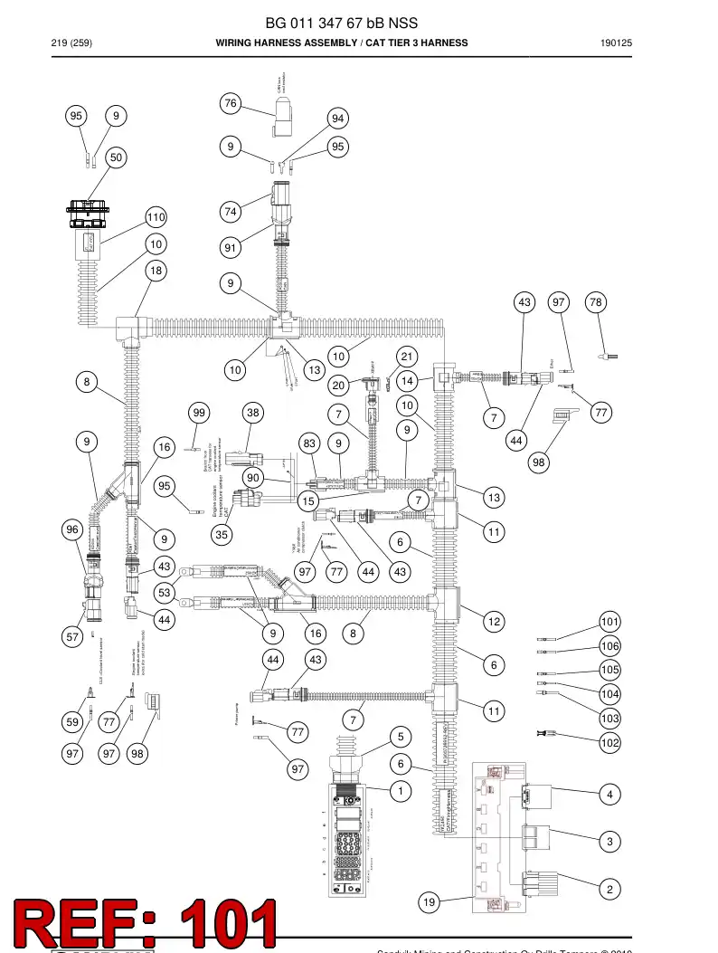 56008062a 560 080 62a Contact, Male - Sandvik Technical Drawing