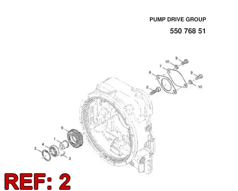 56009271 560 092 71 SCREW - Sandvik Technical Drawing