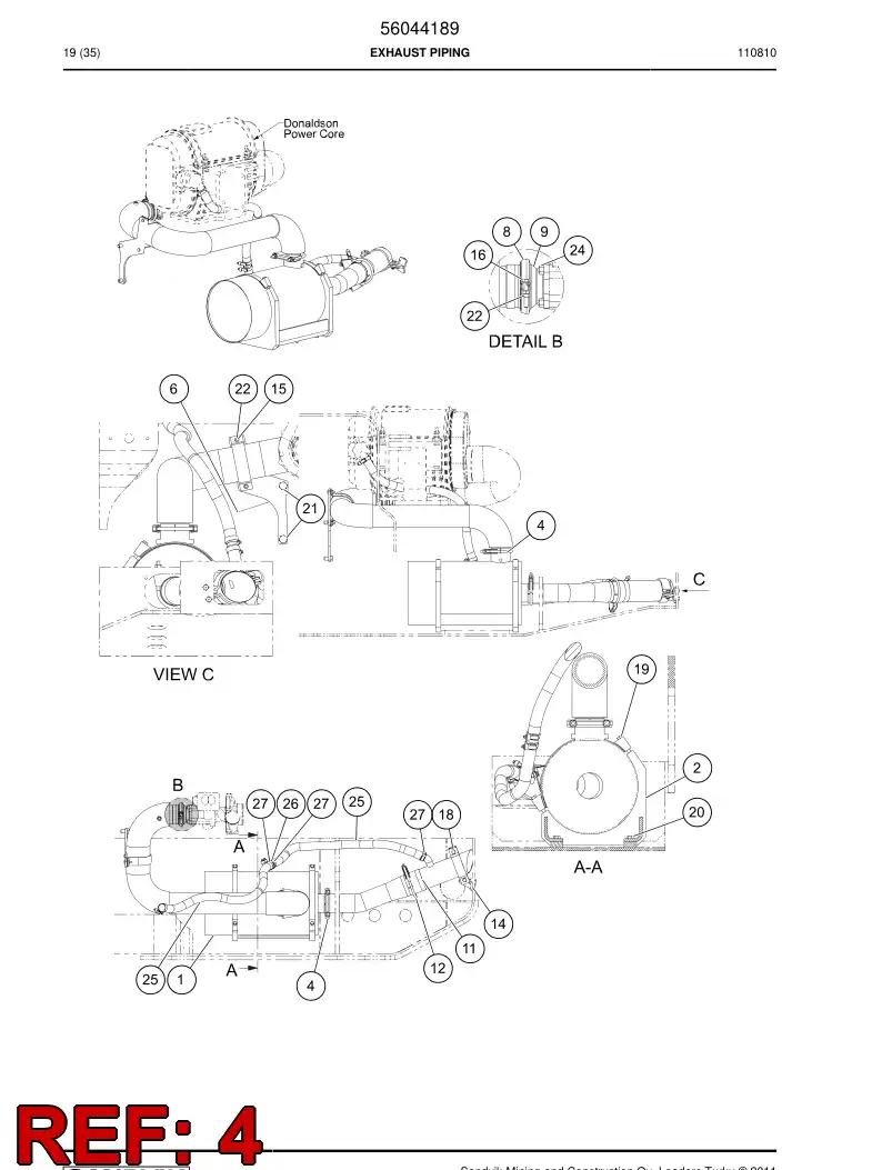 56012017 560 120 17 Clamp - Sandvik Technical Drawing