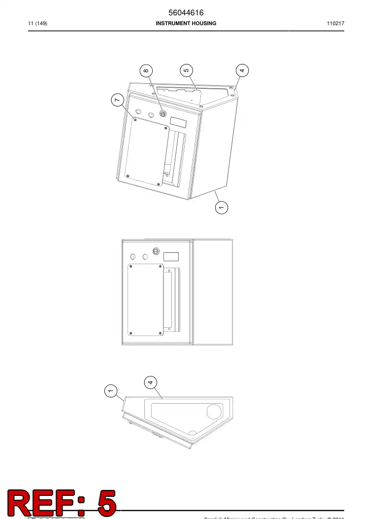 56013949 560 139 49 Stand - Sandvik Technical Drawing