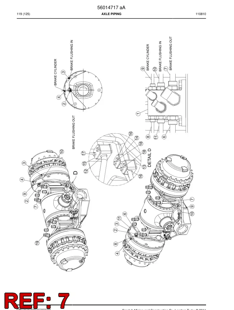 56014718 560 147 18 Pipe - Sandvik Technical Drawing