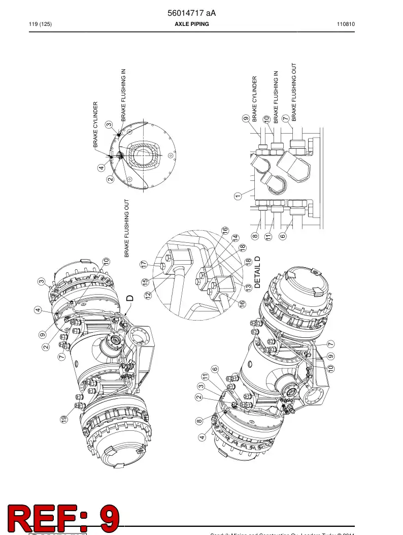56014723 560 147 23 Pipe - Sandvik Technical Drawing