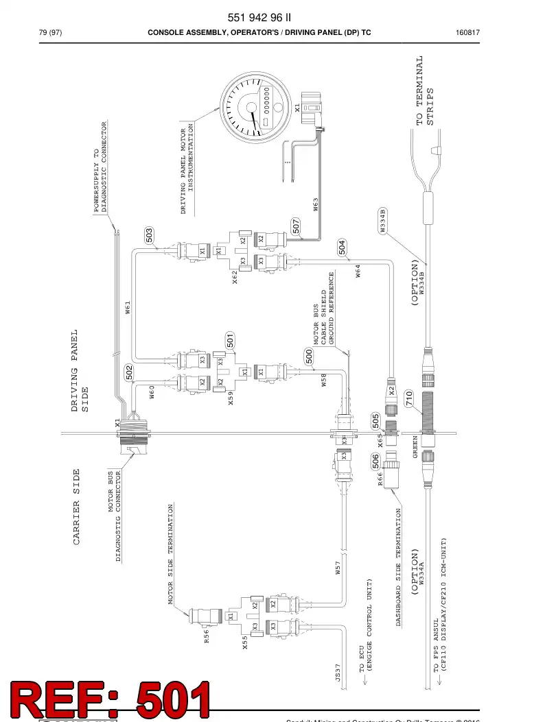56014828a 560 148 28a Connector - Sandvik Technical Drawing