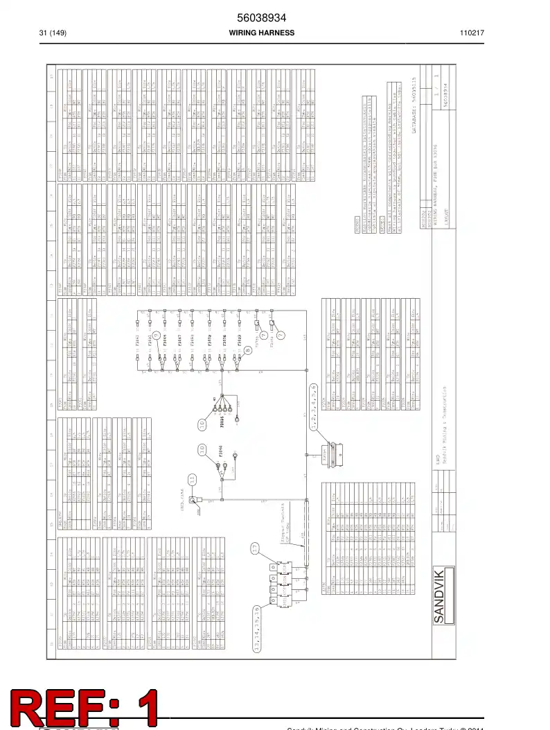 56014830 560 148 30 Connector - Sandvik Technical Drawing