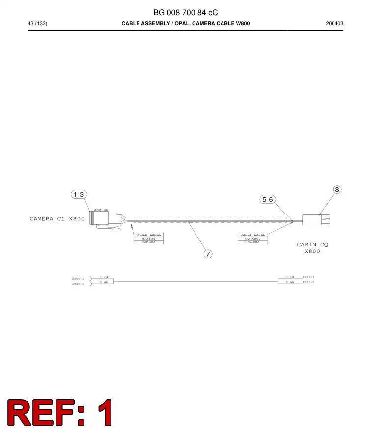 56014887a 560 148 87a Connector, Rectangular - Sandvik Technical Drawing