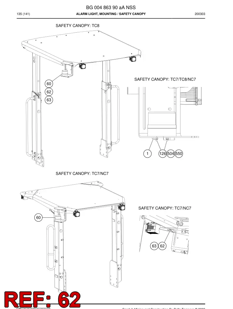 56014897b 560 148 97b Accessories, Connector - Sandvik Technical Drawing