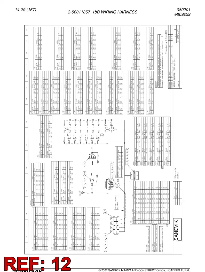 56014924 560 149 24 Connector - Sandvik Technical Drawing