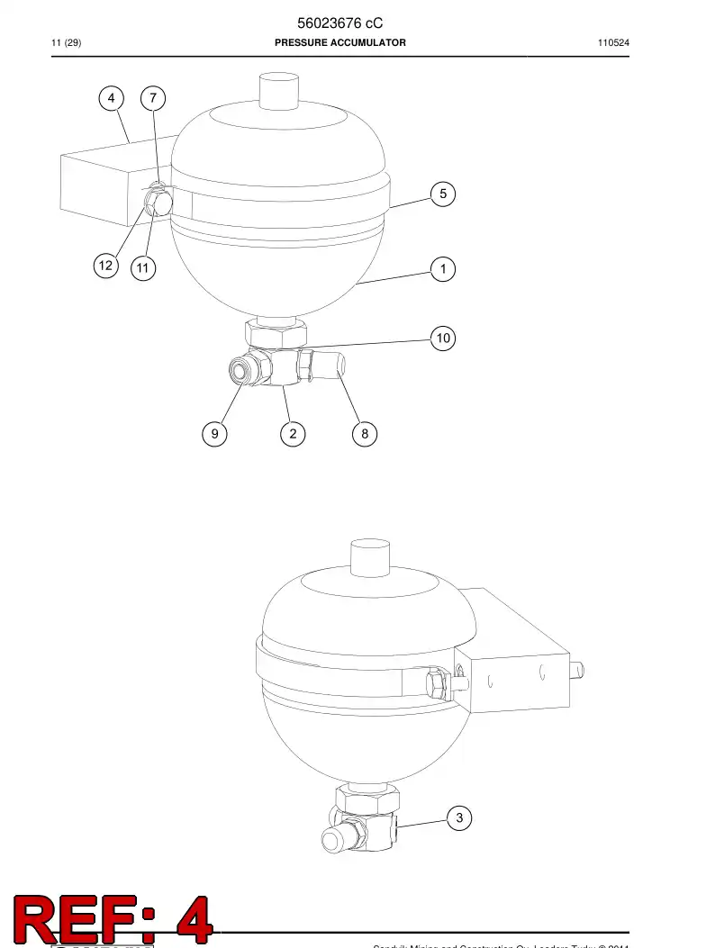 56014931 560 149 31 Supporting block - Sandvik Technical Drawing