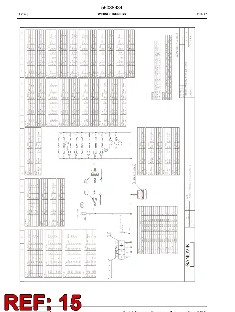 56014975 560 149 75 Contact, Female - Sandvik Technical Drawing