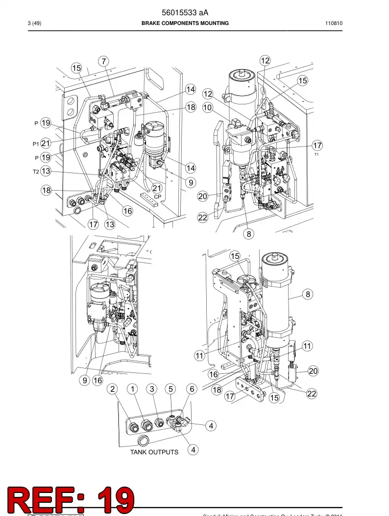 56015057 560 150 57 Pipe - Sandvik Technical Drawing