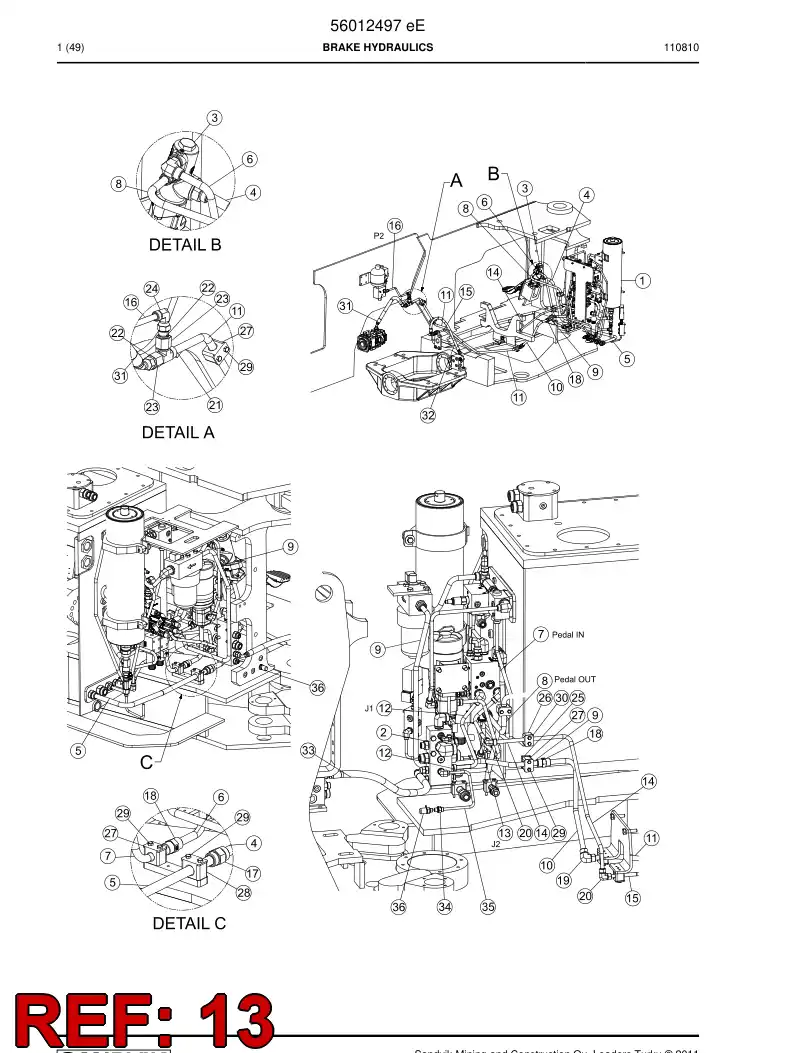 56015066 560 150 66 Pipe - Sandvik Technical Drawing