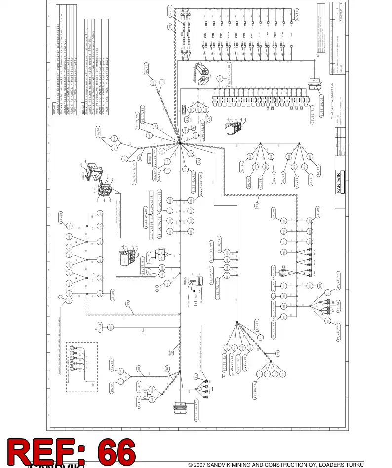 56015200 560 152 00 Connecting piece - Sandvik Technical Drawing