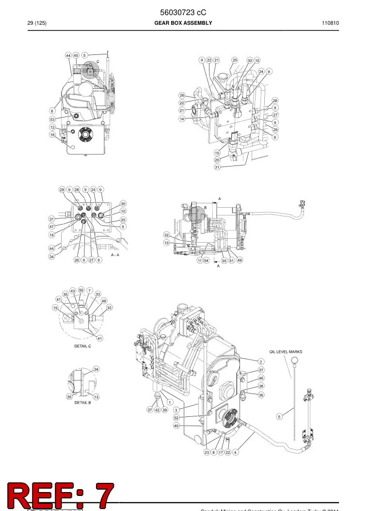 56015265 560 152 65 Connector - Sandvik Technical Drawing