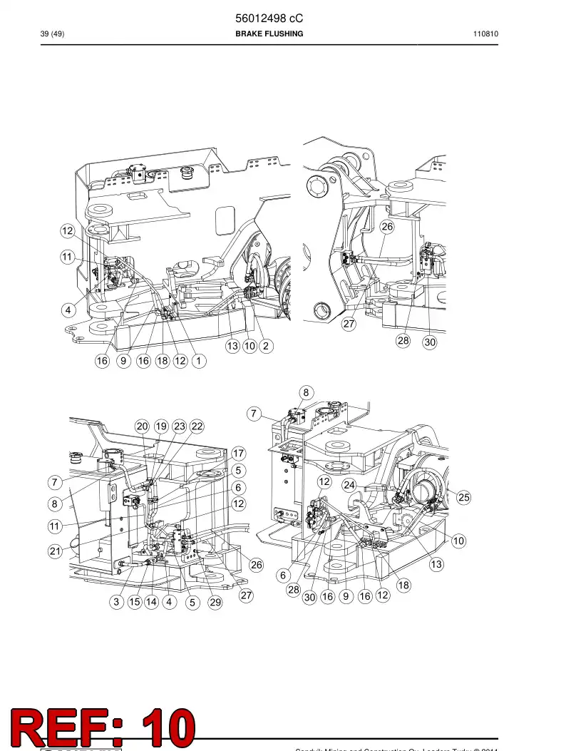 56015503 560 155 03 Pipe - Sandvik Technical Drawing